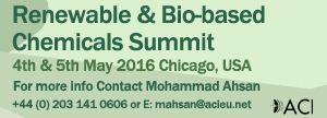 Renewable & Bio-based Chemicals Summit Chicago 2016